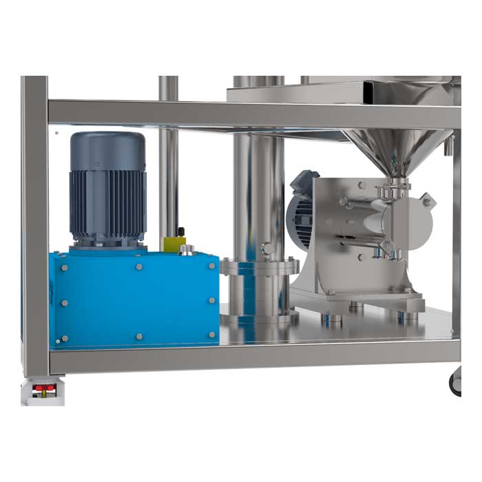 New Square Lift Emulsifying Mixer New Square Lift Emulsifying Mixer