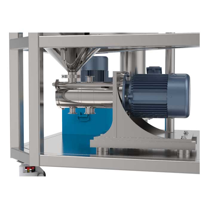 New Square Lift Emulsifying Mixer New Square Lift Emulsifying Mixer