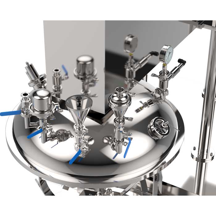 Vacuum Cosmetics Emulsifier Mixer Vacuum Cosmetics Emulsifier Mixer
