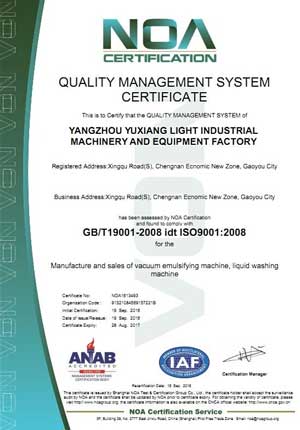 Quality System