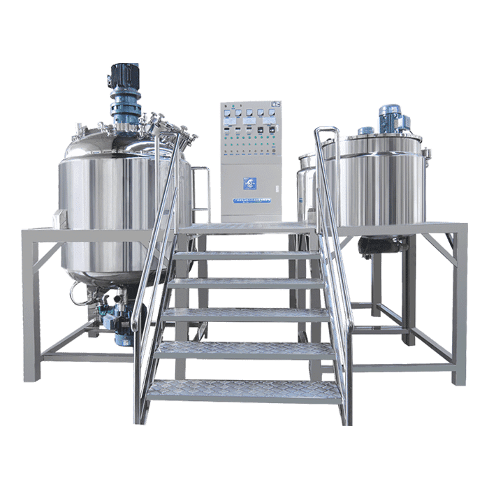 Vacuum Cosmetic Emulsifier Mixer