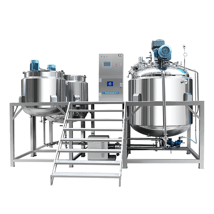 Vacuum Emulsifying Mixer Machine