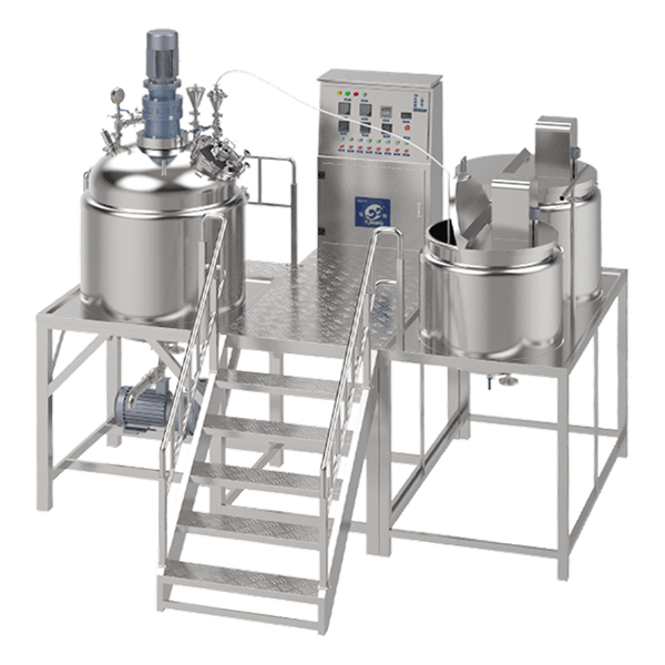 Working Principle of Vacuum Emulsifying Mixer